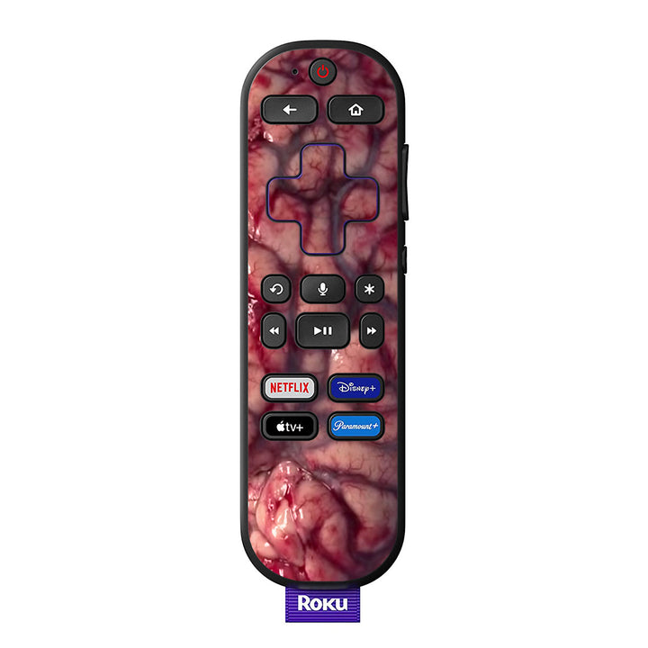 Roku Voice Remote Horror Series Brain Skin