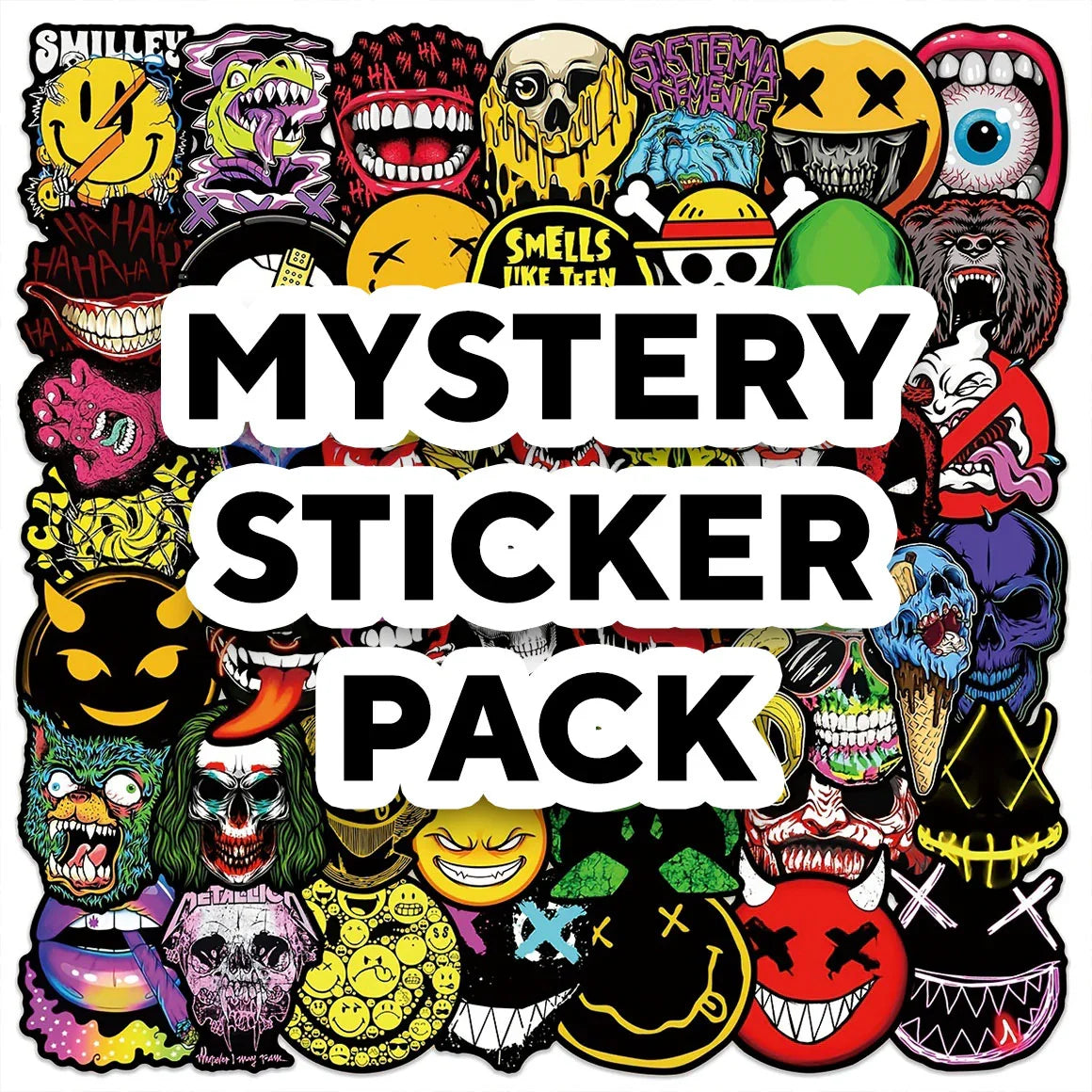 Terious Sticker Horror - Mystery Sticker Pack - 50pcs – Slickwraps