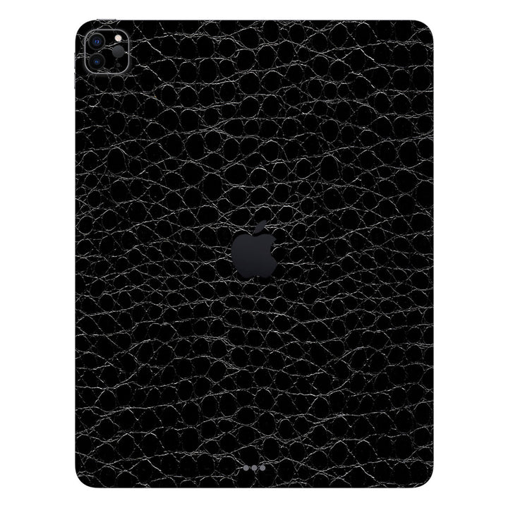 iPad Pro 12.9 Gen 6 Leather Series BlackAlligator Skin