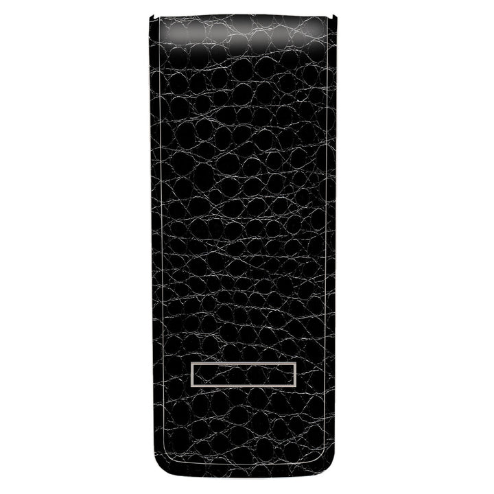 Garage Door Opener Keypad Leather Series BlackAlligator Skin