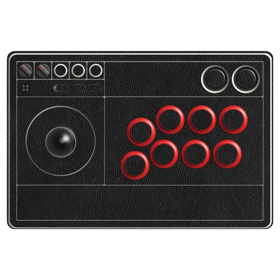 8Bitdo Arcade Stick Leather Series Black Skin