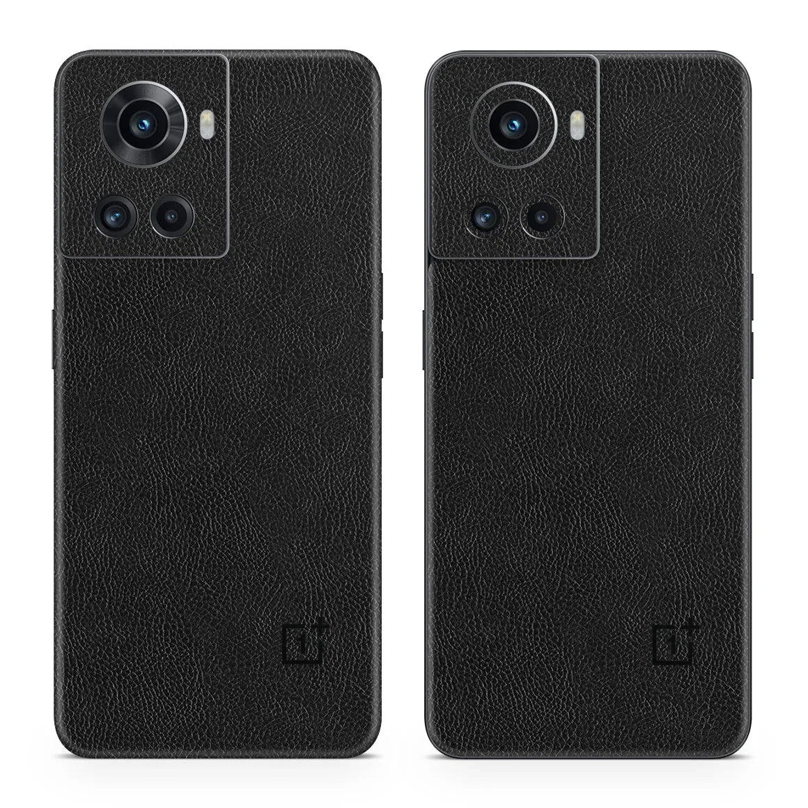 OnePlus 10R Leather Series Black Skin