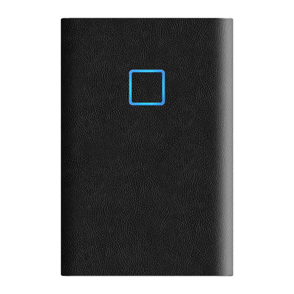 Samsung T7 Touch Portable SSD Leather Series Black Skin