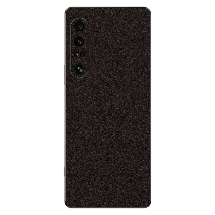 Sony Xperia 1 IV Leather Series Brown Skin
