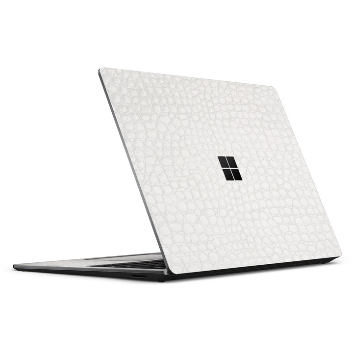 Surface Laptop 5 15" Leather Series WhiteAlligator Skin