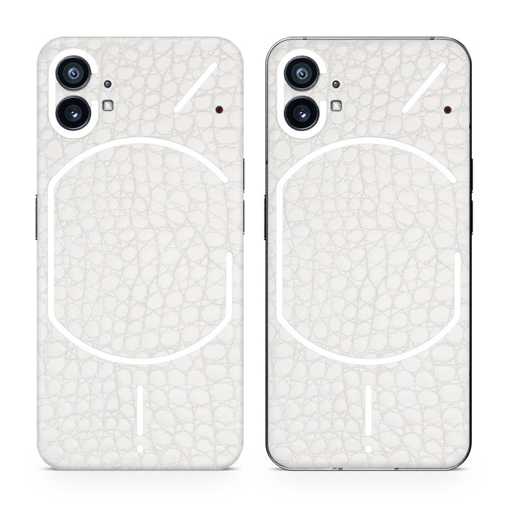 Nothing Phone 1 Leather Series WhiteAlligator Skin