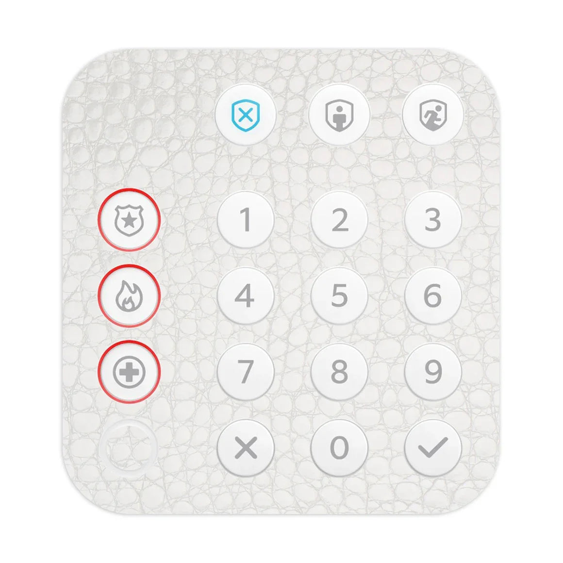 Ring Alarm Keypad (2nd Gen) Leather Series WhiteAlligator Skin
