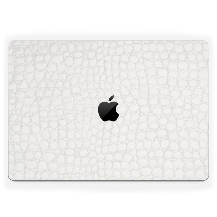 MacBook Pro 16" (2023, M2) Leather Series WhiteAlligator Skin