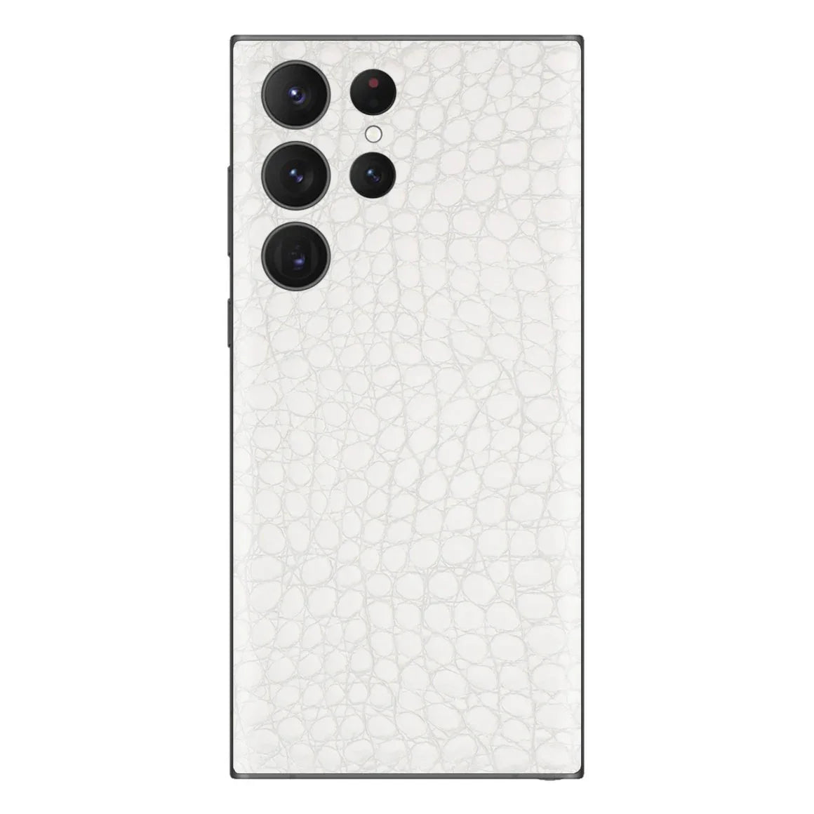 Galaxy S23 Ultra Leather Series WhiteAlligator Skin