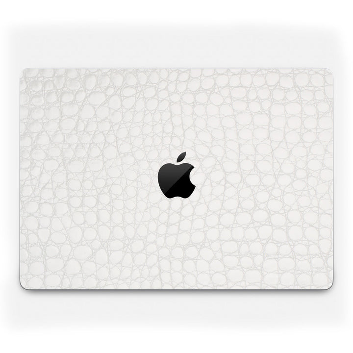 MacBook Pro 14" (2023, M2) Leather Series WhiteAlligator Skin