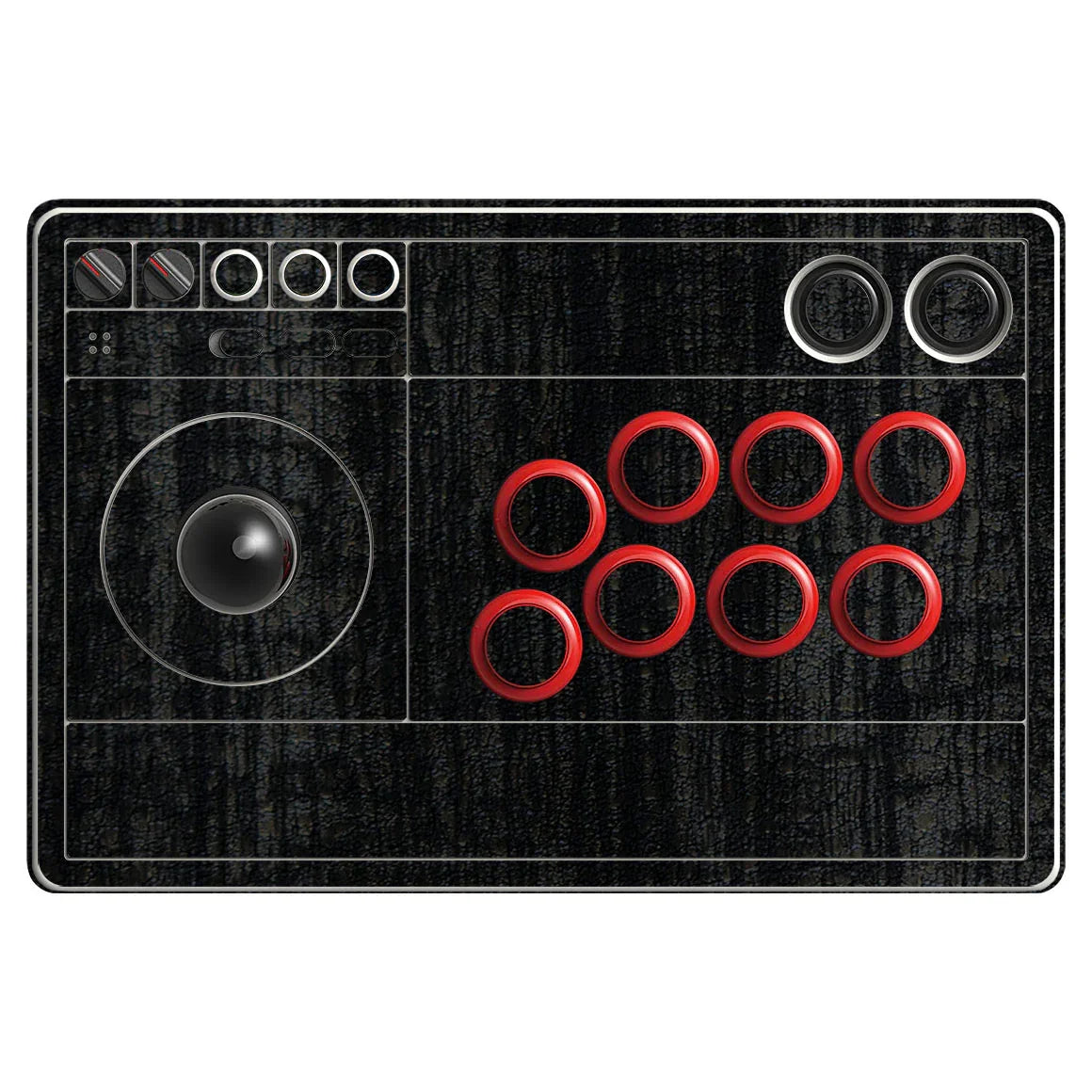 8Bitdo Arcade Stick Limited Series CharredRobot Skin