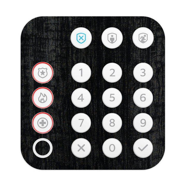 Ring Alarm Keypad (2nd Gen) Limited Series CharredRobot Skin