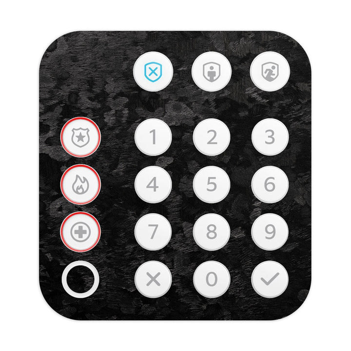 Ring Alarm Keypad (2nd Gen) Limited Series ForgedCarbon Skin