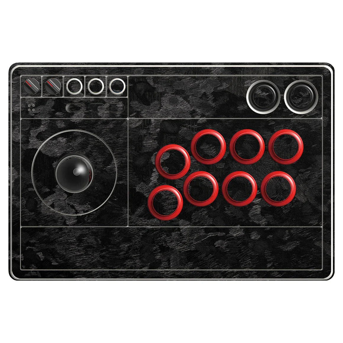8Bitdo Arcade Stick Limited Series ForgedCarbon Skin