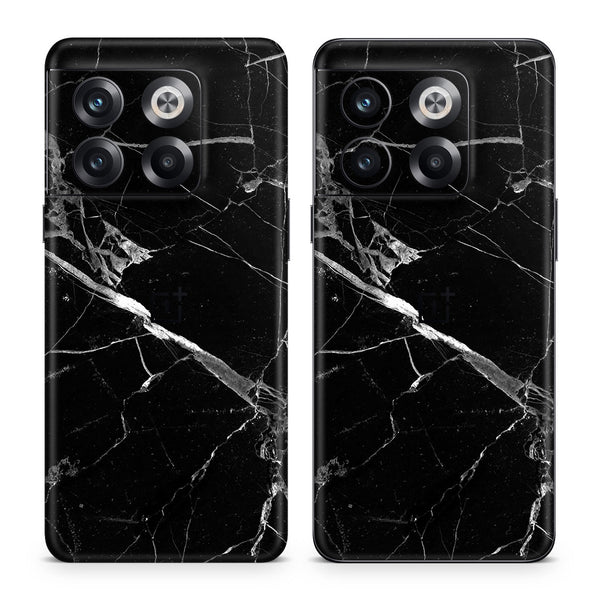 OnePlus 10T Marble Series Black Skin