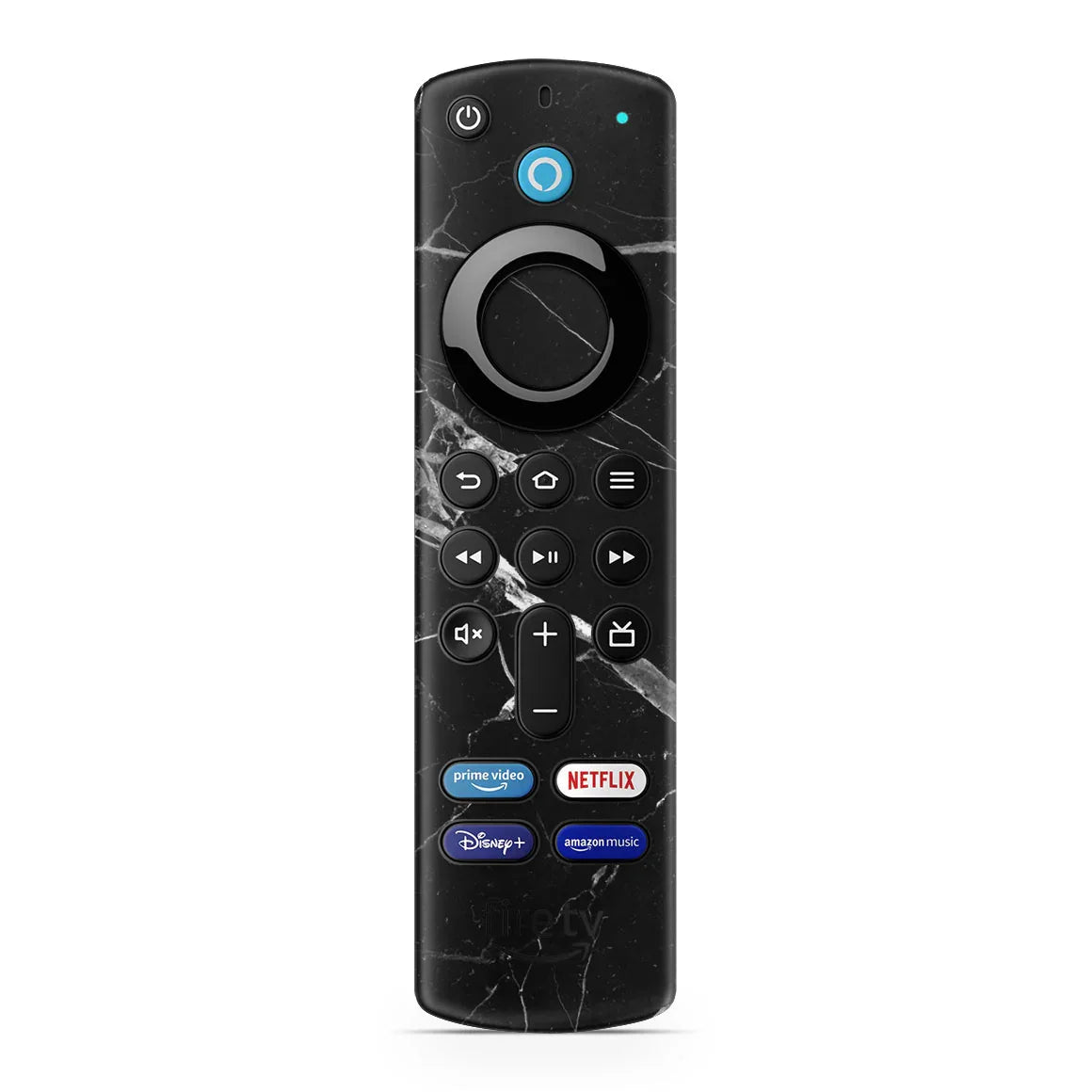 Amazon Fire TV Stick 4K Max Marble Series Black Skin