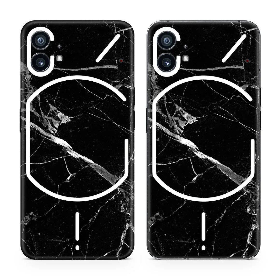 Nothing Phone 1 Marble Series Black Skin