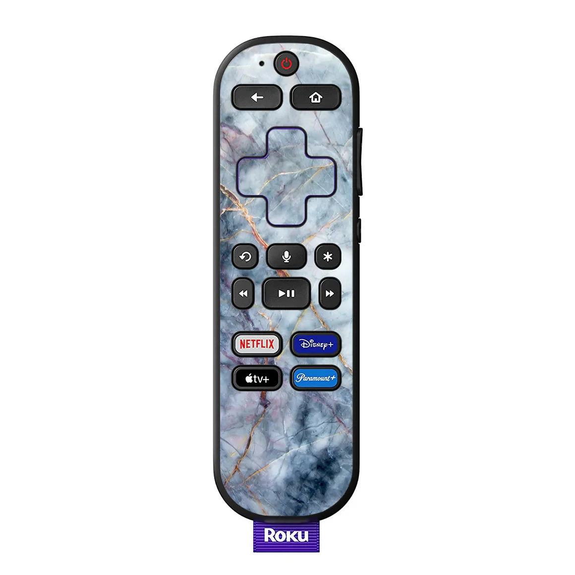 Roku Voice Remote Marble Series Skins/Wraps & Covers – Slickwraps