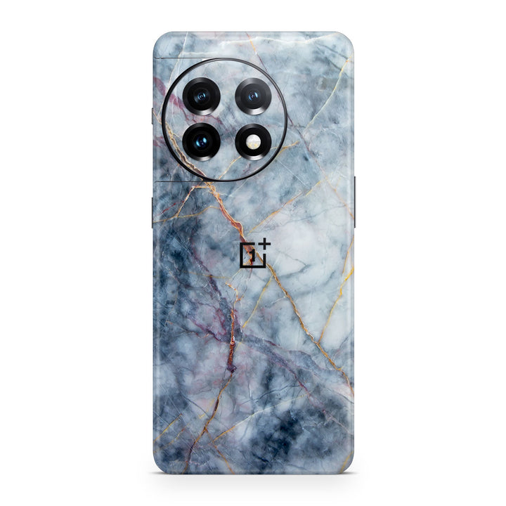 OnePlus 11 5G Marble Series Blue Gold Skin