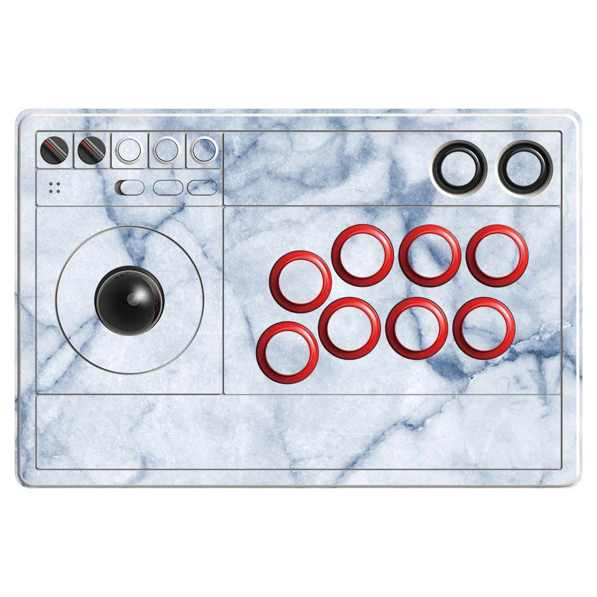 8Bitdo Arcade Stick Marble Series Blue Skin