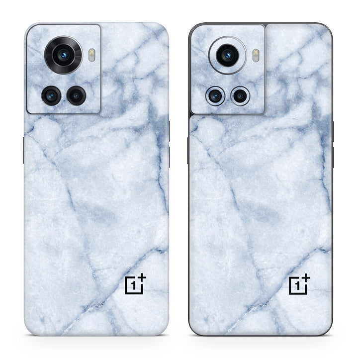 OnePlus 10R Marble Series Blue Skin