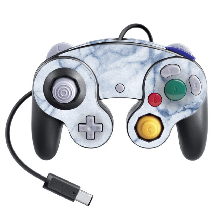 Nintendo Game Cube Controller Super Smash Bros Marble Series Blue Skin