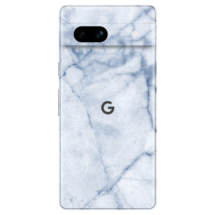 Google Pixel 7a Marble Series Blue Skin