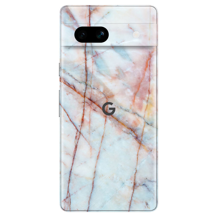 Google Pixel 7a Marble Series Colorful Skin