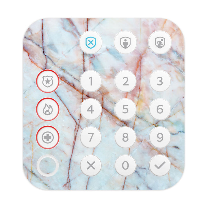 Ring Alarm Keypad (2nd Gen) Marble Series Colorful Skin