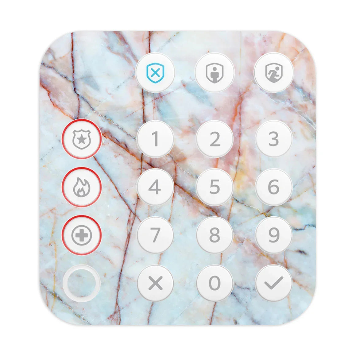 Ring Alarm Keypad (2nd Gen) Marble Series Colorful Skin