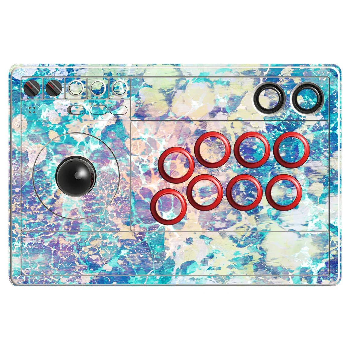 8Bitdo Arcade Stick Marble Series Cotton Candy Skin