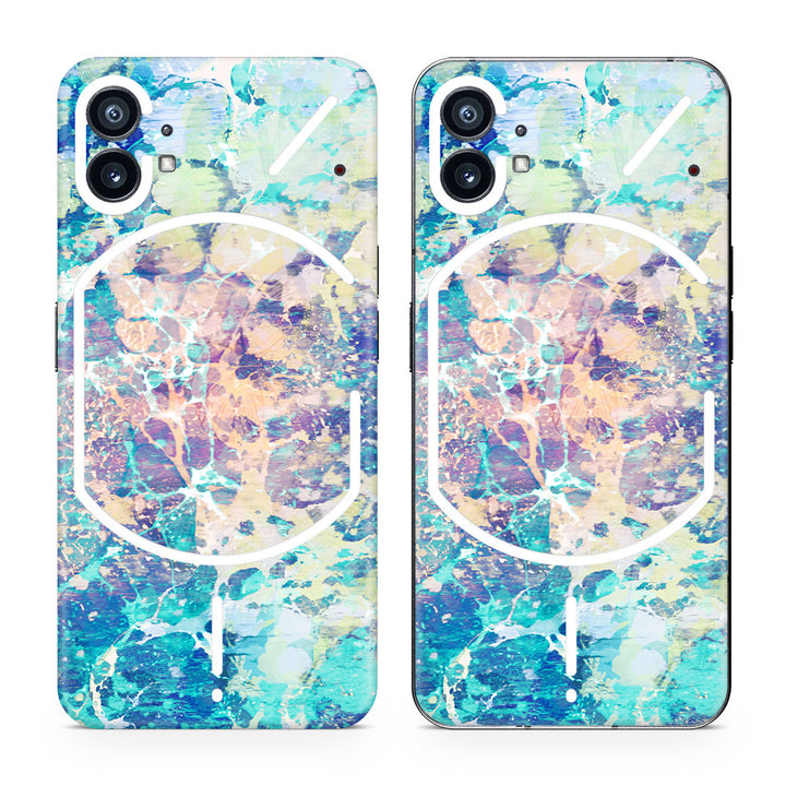 Nothing Phone 1 Marble Series Cotton Candy Skin