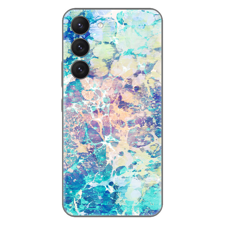 Galaxy S23 Plus Marble Series Cotton Candy Skin