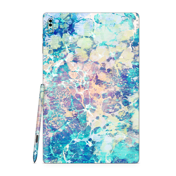 Galaxy Tab S8 Ultra Marble Series Cotton Candy Skin