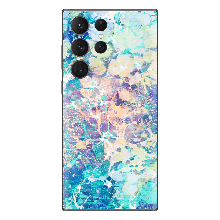 Galaxy S23 Ultra Marble Series Cotton Candy Skin
