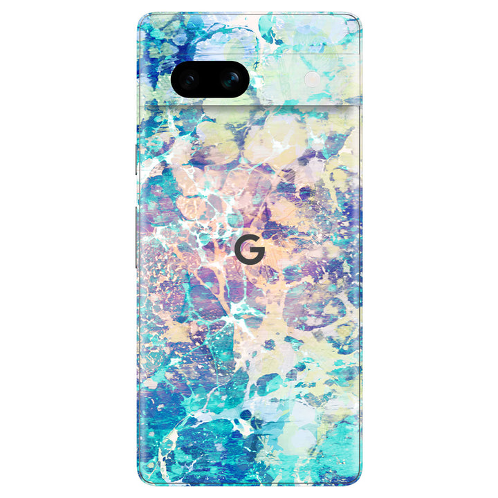Google Pixel 7a Marble Series Cotton Candy Skin