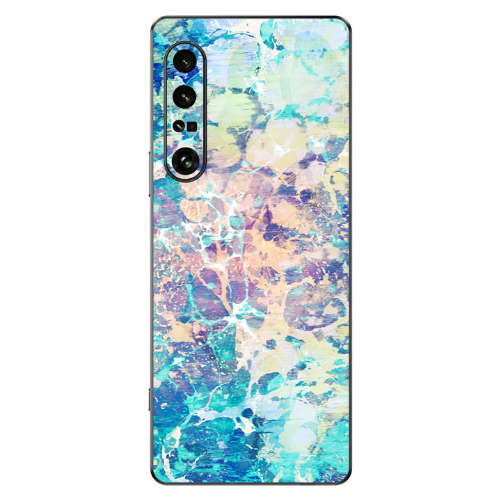 Sony Xperia 1 IV Marble Series Cotton Candy Skin