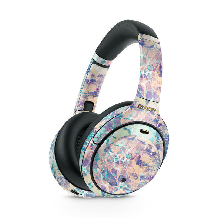 Sony WH-1000XM4 Marble Series Cotton Candy Skin