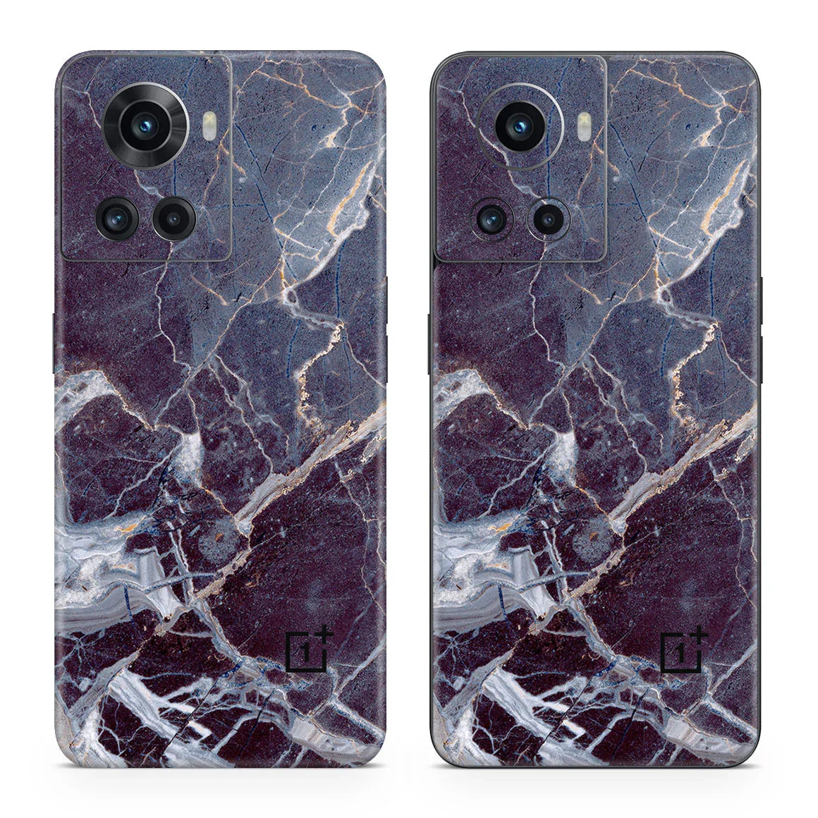 OnePlus 10R Marble Series Dark Blue Skin