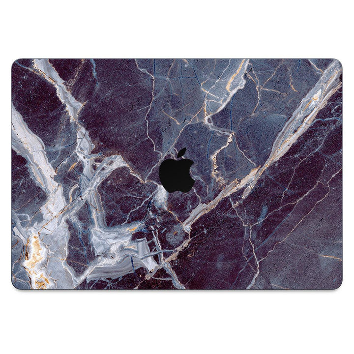 MacBook Air 15” Marble Series Dark Blue Skin