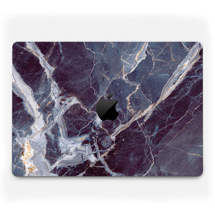 MacBook Pro 14" (2023, M2) Marble Series Dark Blue Skin
