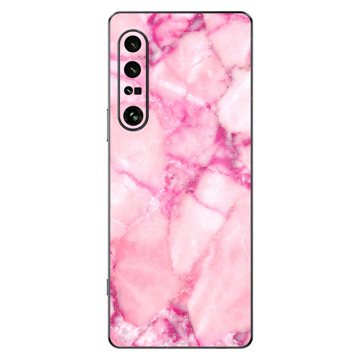 Sony Xperia 1 IV Marble Series Pink Skin