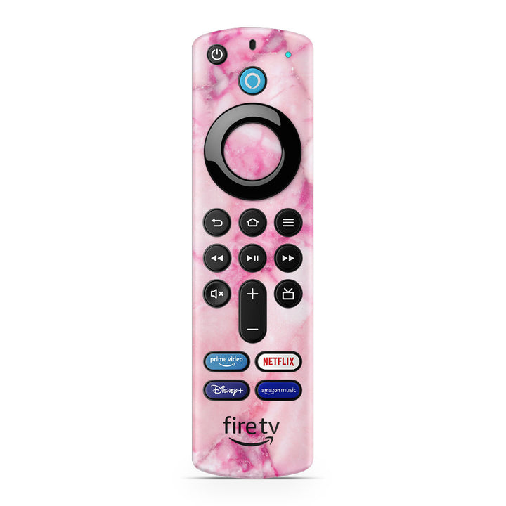 Amazon Fire TV Stick 4K Max Marble Series Pink Skin