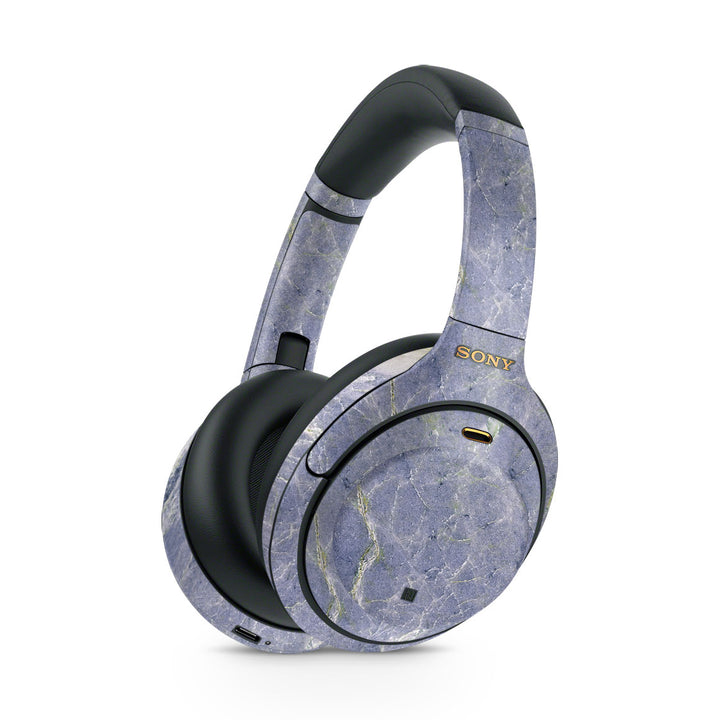 Sony WH-1000XM4 Marble Series Too Blue Skin