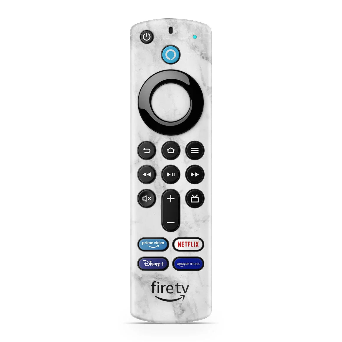 Amazon Fire TV Stick 4K Max Marble Series White Skin