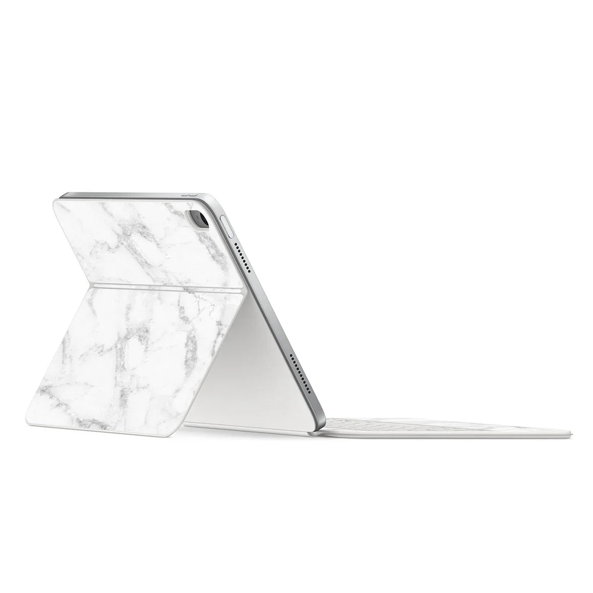 Magic Keyboard Folio for iPad (Gen 10) Marble Series White Skin