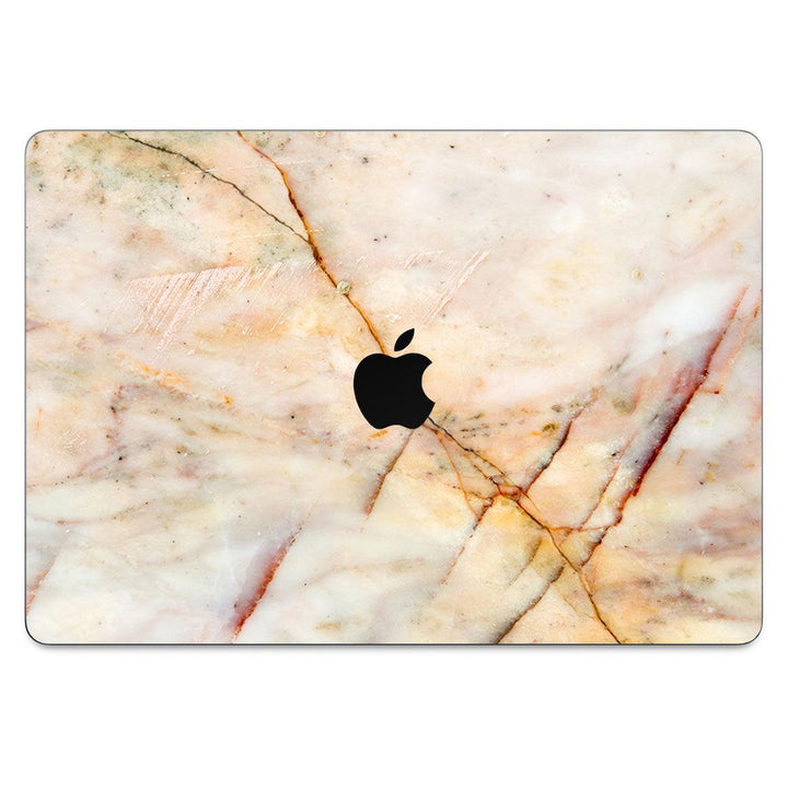 MacBook Air 15” Marble Series Yellow Skin