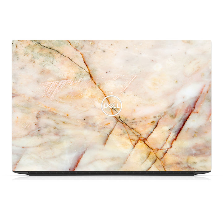 Dell XPS 15 9520 Marble Series Yellow Skin