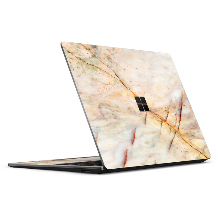 Surface Laptop 5 15" Marble Series Yellow Skin