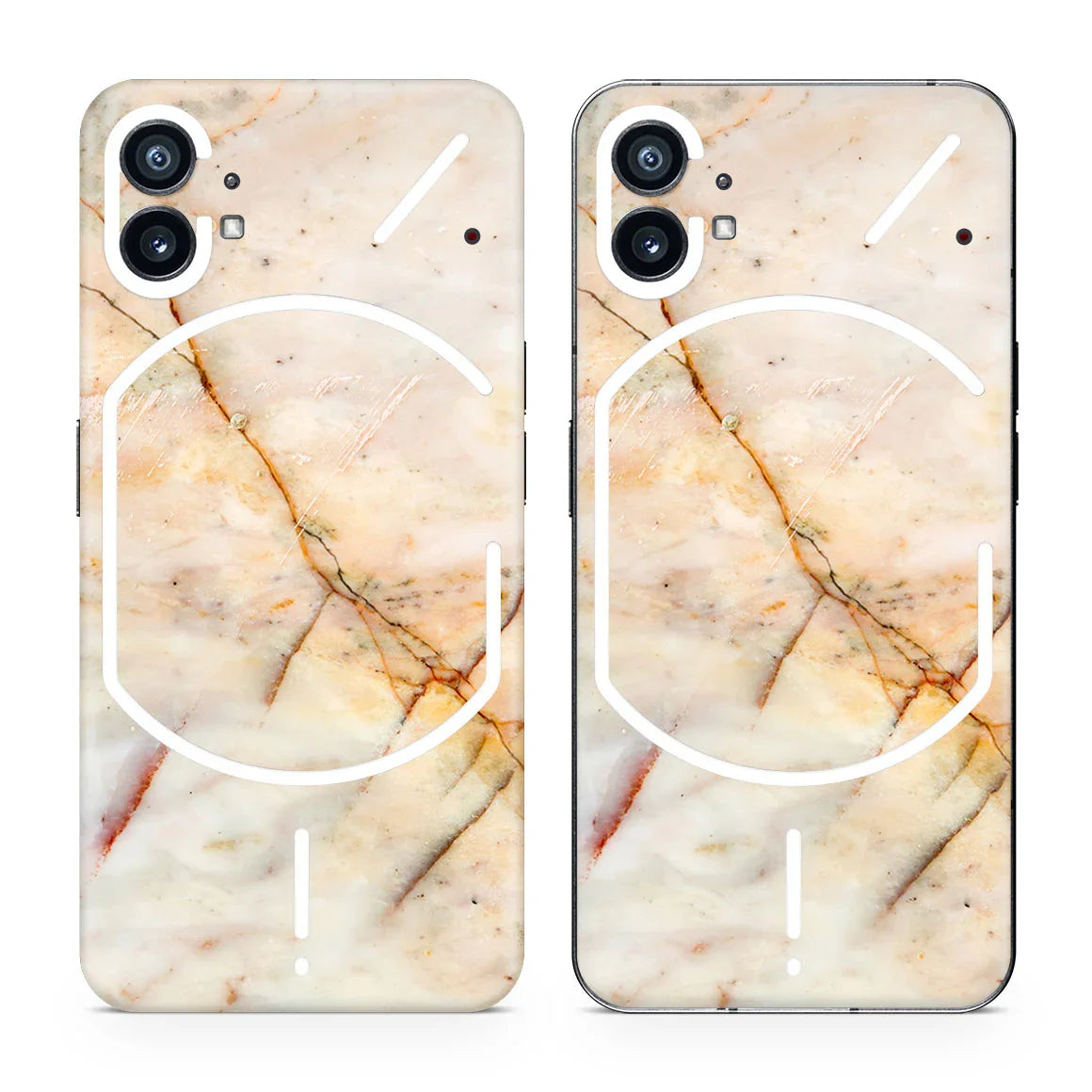 Nothing Phone 1 Marble Series Yellow Skin
